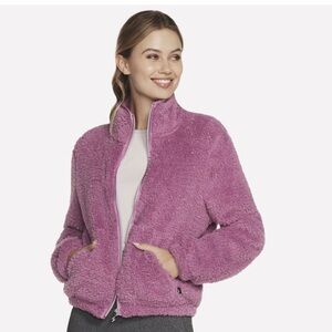 Sketchers GoSnuggle Shine Sherpa jacket